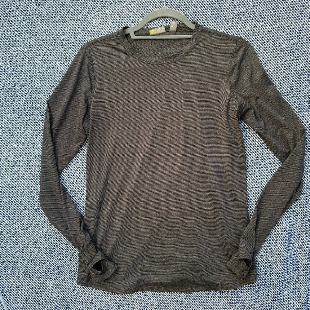 Zella Lightweight Long-Sleeve Top With Thumbholes Size S